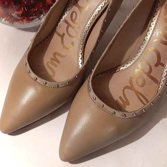 Sam Edelman Tiana Heels. Classic, Taupe , Soft Girl - Picture 7 of 10